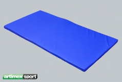 Gymnastiekmat synthetisch leder - 10 cm,2x1  m,code 268-mat
