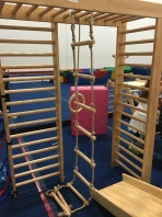 Holz Strickleiter 2,5 Meter 9 Sprossen Kinder Schaukel,artikelnr.5436