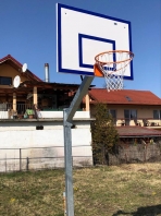 Basketball Anlage Artimex, 100x100 mm, Verzinkt, mit Bodenhülsen, Artikelnr. 105-B