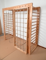 Kletter Dschungel Brücke aus Holz, 250 cm, Artikelnr. 282