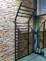 Spalliera in metallo, 255x100 cm, modello Gladiator, codice 221-Gladiator