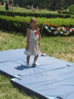 Gym mat polyester cover, 2x1 m, code 208