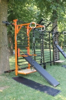 Fitness Set Zwart/Orange Magic, artikelnr. 269/Orange