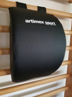 Big Curved Pad for Stall Bar, Code 21040 leather