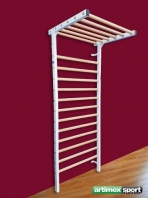 Svedske lestve metalne sa drvenim precagama 240x90cm sifra 277
