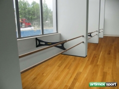 Haltestange / Ballettstange doppelt, 3.2 m, Code 113-Premium