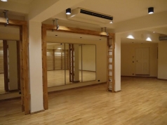 Sprossenwand aus Eiche, 260x50 cm, für Deckenaufhängung, Artikelnr. 281-E