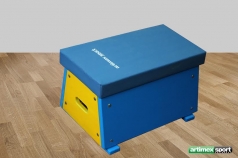 Mini Sprungkasten ,60x40x33 cm,zweifarbig,artikelnr 241-farbe