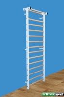 Svedske lestve metalne 230x90cm 15 precaga od bukve sifra 221-m