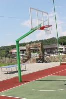 Profesionelle Basketbalanlage, model Heavy, Artikelnr 105-D /Professional