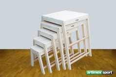 Trapez Set aus Holz,5-er set,Artikelnr  218