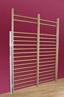 Sprossenwand nach DIN 7910, mit engem Sprossenabstand, schwenkbar, Art. 255