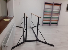 Párhuzamos fém rudak, állíthatók szélesség és magasság szerint, Kod 77799