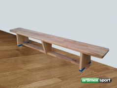 Gymnastic bench made from beechwood, code 202-F