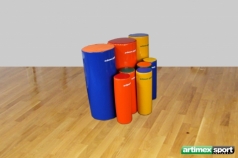 Gros cylindre bicolore,cm,60,Ref 244-C60