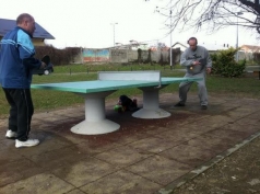 Sto za stoni tenis betonski sifra 310-beton/okrugle noge
