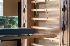 Schrägbrett aus Buche für Sprossenwand, 1900x370 mm, Artikelnr. 280/Bank