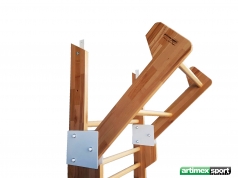 二重機能を有する肋木、2.4x0.9 m、　横棒16本、製品コード 7445