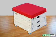 Mini plinth vertical  ,3  caissons, référence 241-3