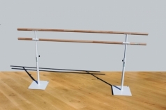 Samostojeci baletni bar dvostruki 2.5 m, šifra 113-2M