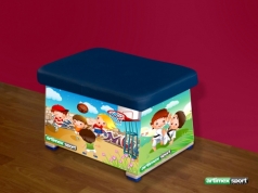Mini plinth gymnastique vertical imprimés, Ref. 241/G