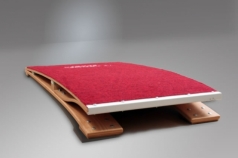 Tremplin en bois, scolaire,1,2x0,6m,  Ref. 214