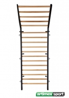 Espalier metal/bois, 254x90 cm, Modèle Spartan, référence 277/45