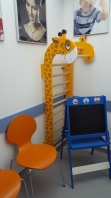Sprossenwand Giraffe, 1.7x0.6 m, 11 Sprossen, Artikelnr. 250-Giraffe