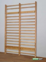 Dvojitý Dubové Rebriny Artimex Sport, 16 dubové priečky, 2.5 x 1.68m, kód 211-E
