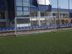 Fudbalski gol kvadratni profil 5x2m aluminijum sifra 417