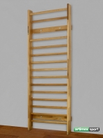 Stall Bars Seattle, 7'-6'' High, Red Oak, code 221-E