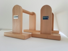 High parallettes made of beech, 1 pair, code 248/Parallettes