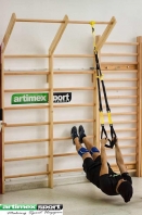 Dvojitý Rebriny Gladiator Artimex Sport, 9 bukové priečky, 2.6 x 1.97m, kód 211-G
