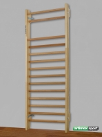 Klimrek Enkel Gymnastiek, 240x100cm,15 sporten, Artikelnr. 221-4