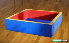 Ballbad Rechteckig,150x150 cm, artikelnr  923