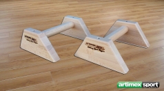 Handstand bars made of Beechwood,code 248-push-beech