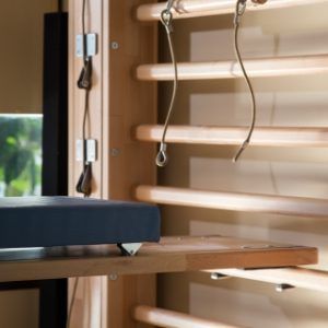 Beechwood abdominal board for Stall bar, 75.6 x 15.6 in, code 280-bench