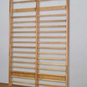 Gymnastic Double Stall Bars, Oak Wood, 8' x 5' 6-1/8'', code 211-E