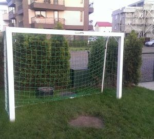 Mini Football goal, aluminium, 2.3x1.5 m, code 400-23